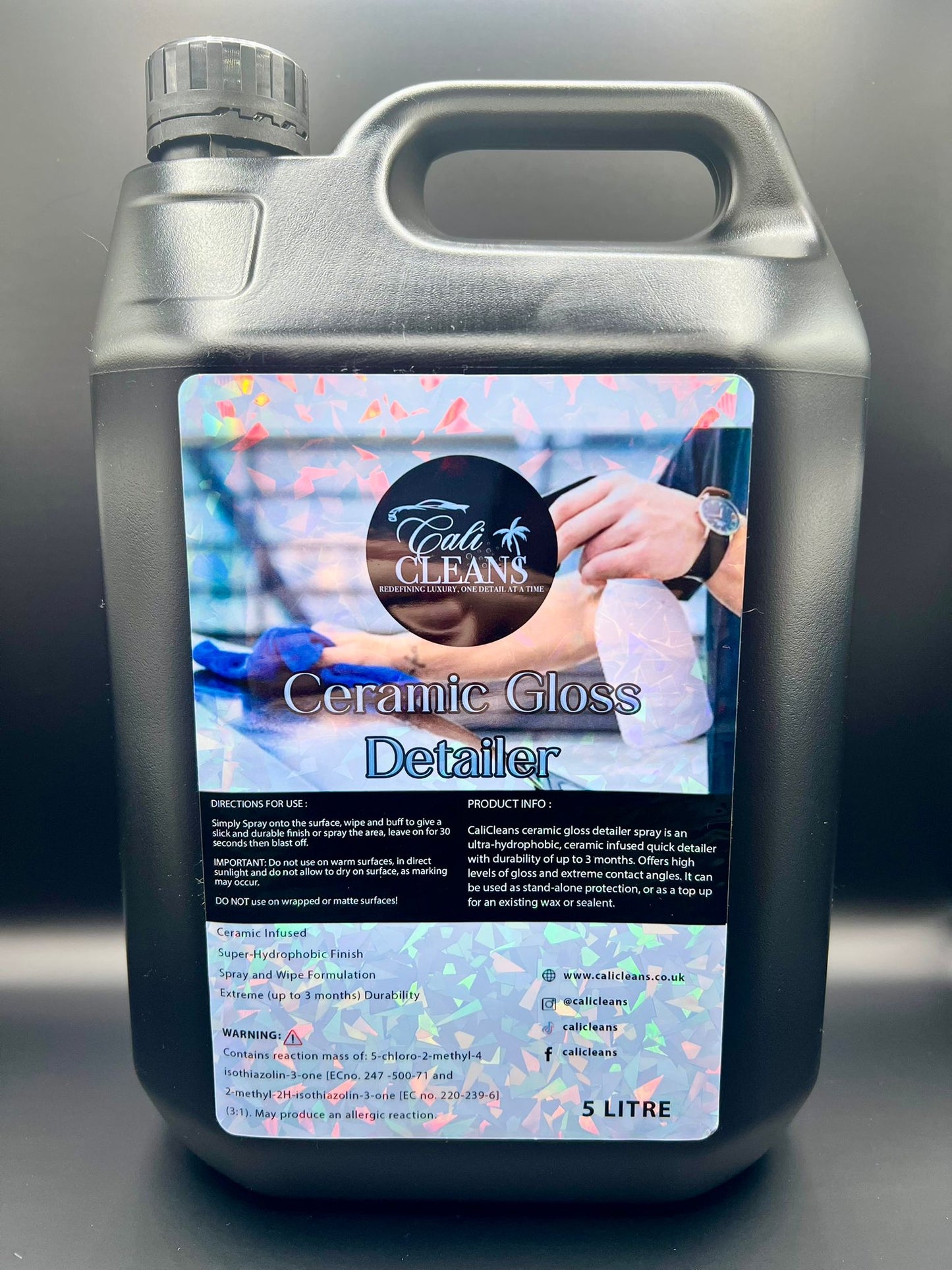 CaliCleans Ceramic Gloss Detail Spray